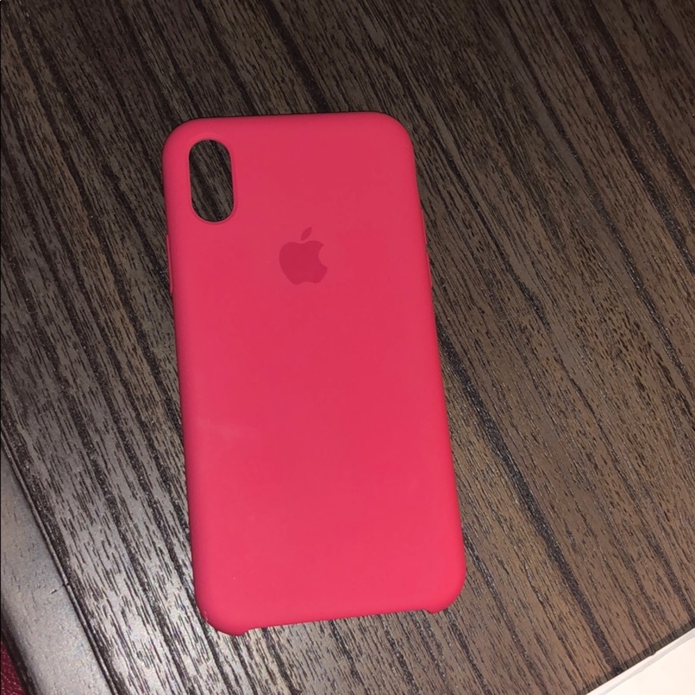 Authentic apple case hibiscus